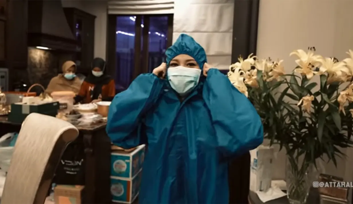 Atta Halilintar dan Aurel Hermansyah (Youtube/ Atta Halilintar)