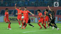 Persija Jakarta meraih poin sempurna setelah menjamu Bhayangkara FC pada pekan ketiga BRI Liga 1 2023/2024. Skuad racikan Thomas Doll ini menang 4-1. (Bola.com/M. Iqbal Ichsan)