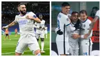 Dua tim unggulan, Real Madrid dan Inter Milan sama-sama memetik kemenangan dalam laga matchday ke-4 Grup D Liga Champions 2021/2022. Real Madrid kini menempati posisi pertama dan diikuti Inter Milan di posisi kedua. (Kolase AFP dan AP)