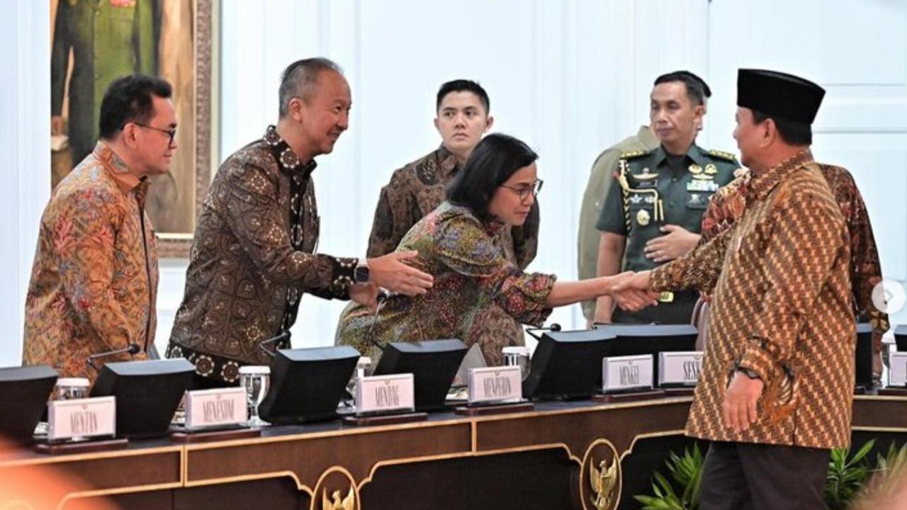 Unggahan media sosial instagram Menteri Keuangan Sri Mulyani Indrawati @sminrawati, Kamis (24/10/2024).