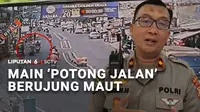 Melaju memotong jalan untuk putar balik tanpa melihat kendaraan di sekitarnya, seorang pemotor menjadi penyebab kecelakaan tragis di Ciputat, Tangerang Selatan. Seorang pengendara tewas tertabrak.