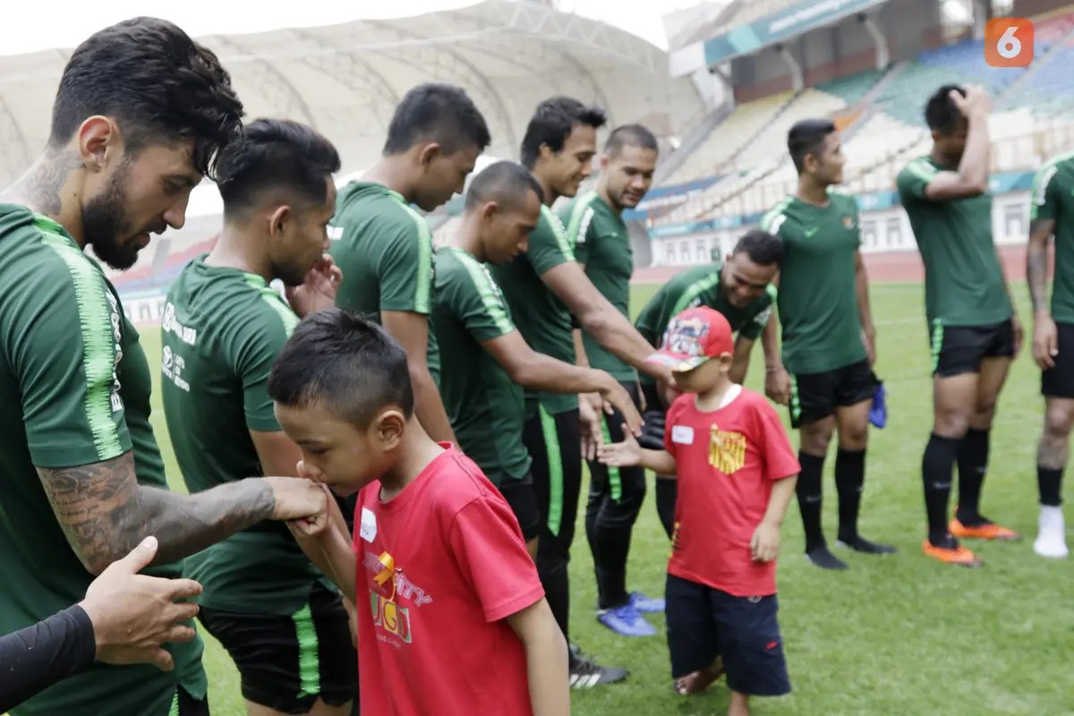 Piala AFF 2018 : Latihan Timnas Indonesia