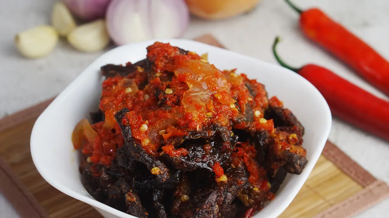 resep sambal paru balado