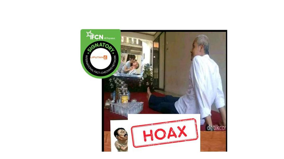 Cek Fakta: Hoaks Foto Ganjar Pranowo Sedang Nonton Film Porno di Televisi -  Cek Fakta Liputan6.com