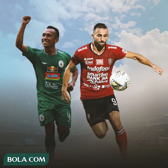 Ilustrasi - Irfan Jaya dan Ilija Spasojevic