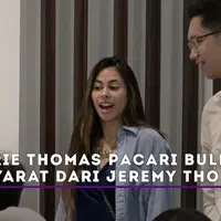 Valerie Thomas pacaran sama bule, Jeremy Thomas beri syarat seperti ini.