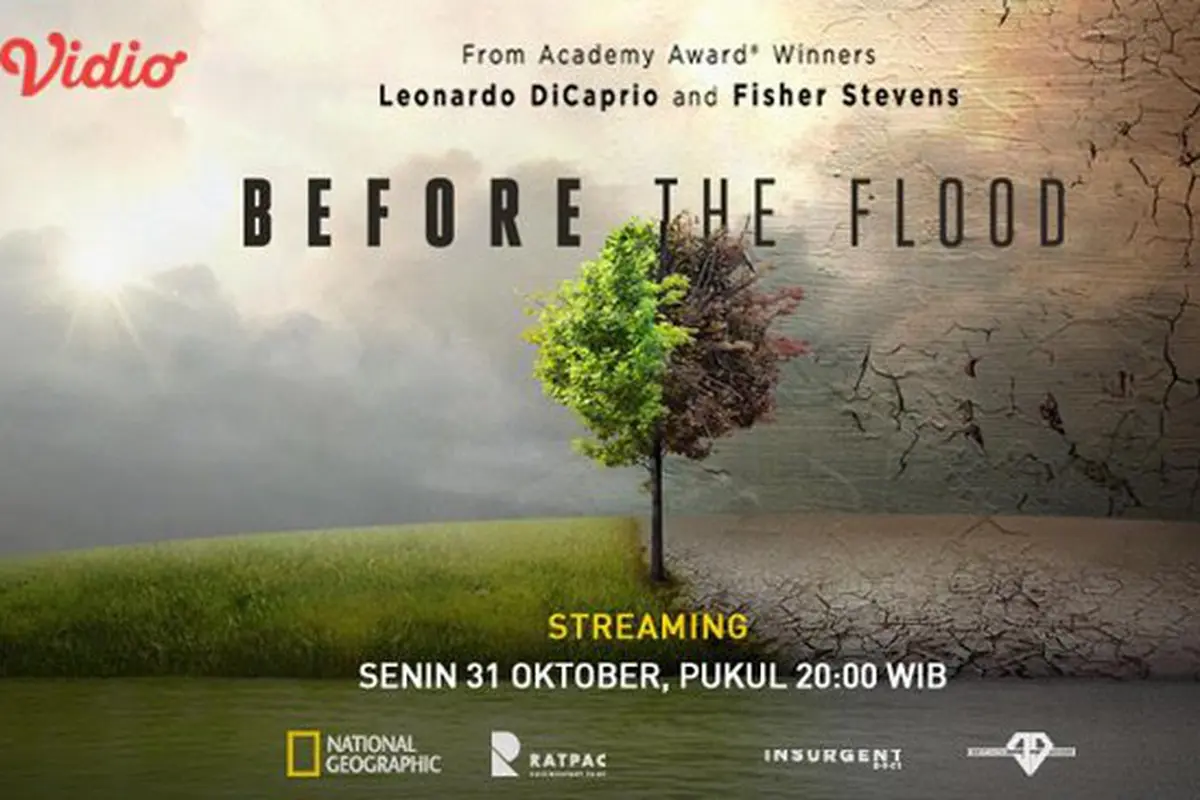 Film `Before The Flood` Tayang Live Streaming di Vidio 