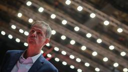 Timnas Basket Indonesia menunjuk Milos Pejic sebagai pelatih di ajang FIBA Asia Cup 2022 menggantikan Rajko Toroman yang mengundurkan diri satu hari menjelang laga pembuka. (Bola.com/Bagaskara Lazuardi)