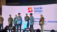 Peresmian Transformasi PT Bank Jasa Jakarta menjadi PT Bank Saqu Indonesia, di Menara Astra, Jakarta, Rabu (28/5/2025). (Arief/Liputan6.com)