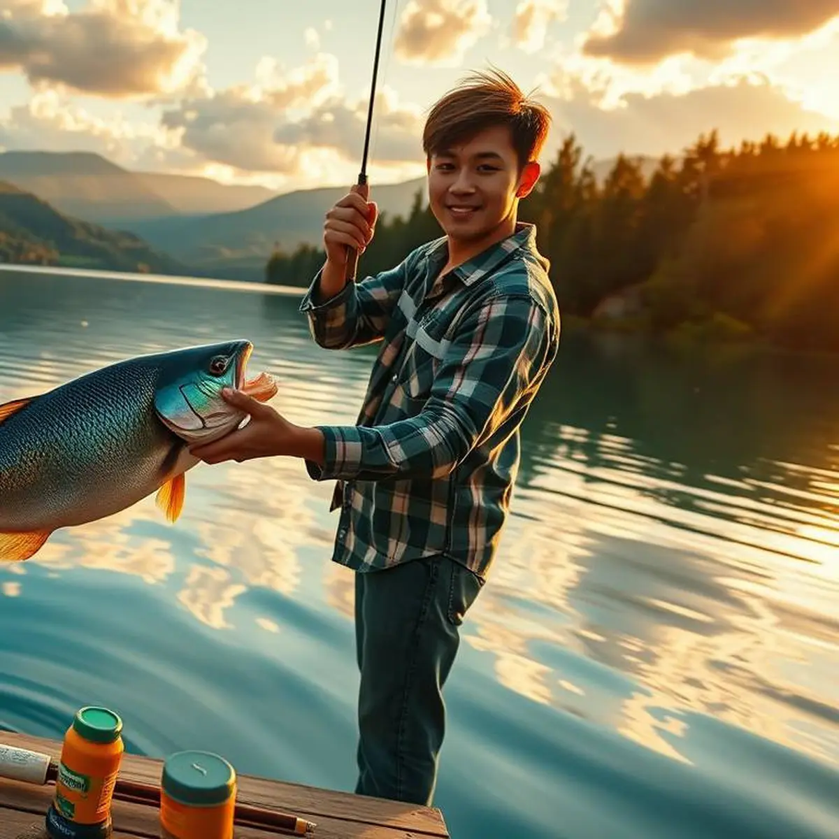 Petualangan Seru Memancing Di Danau Besar