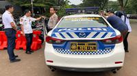 Metode Electronic traffic law enforcement (ETLE) mobile atau pemberlakuan tilang elektronik, mulai diberlakukan di wilayah Satlantas Polres Tangerang Selatan (Tangsel). (Foto: Istimewa).