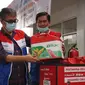 Komisaris PT Pertamina Patra Niaga, Muhammad Yusni bersama Direktur Pemasaran Pusat dan Niaga, Hasto Wibowo mengunjungi TBBM Medan Group berada di Jalan KL Yos Sudarso Medan. (Foto: Pertamina)