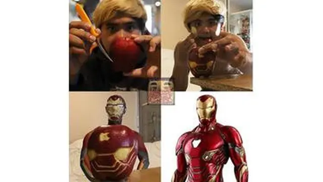 6 Cosplay Low Budget Pakai Buah Warna Merah Ini Kreatif Sekaligus Kocak