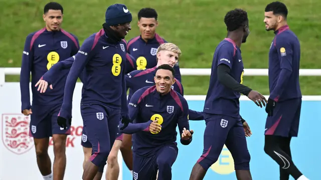 Foto: Melihat Persiapan Timnas Inggris Jelang Laga Melawan Yunani di UEFA Nations League