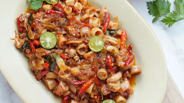 sambal cumi dan teri