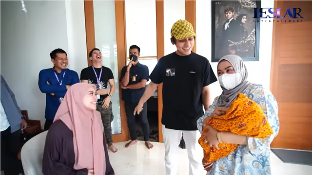 Disambut Keluarga, Ini 6 Momen Lesty Kejora dan Baby L Pulang ke Rumah