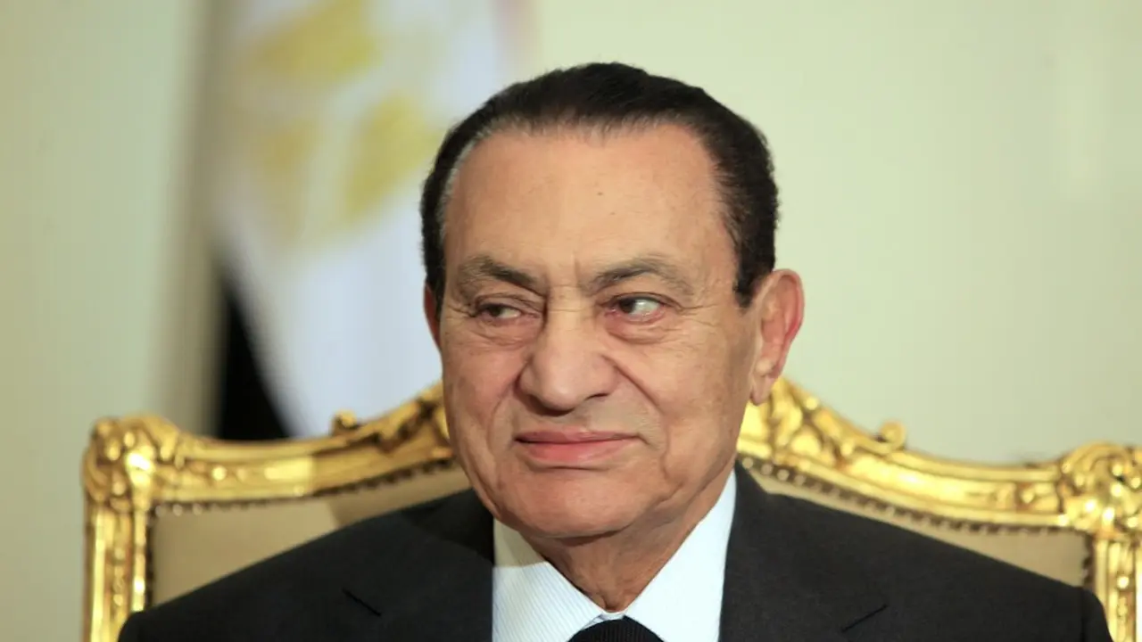 Mantan presiden Mesir Husni Mubarak (AFP/Amir Nabil)