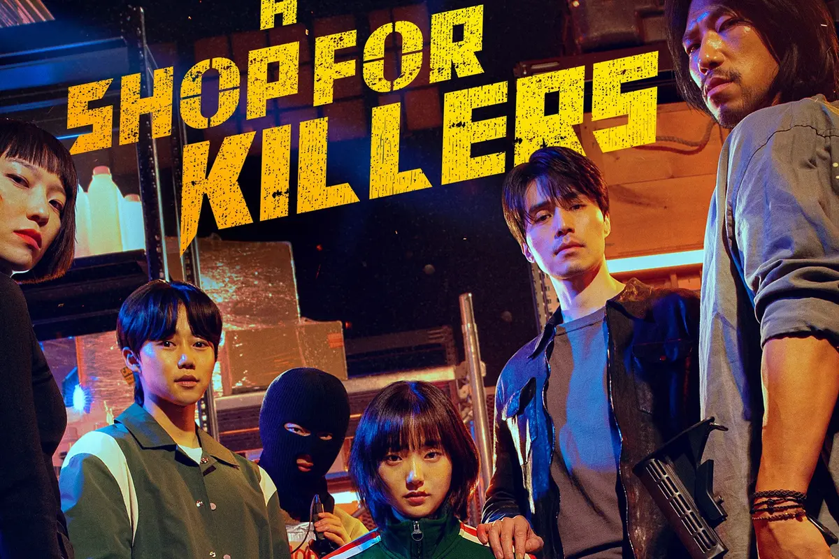 Poster serial aksi A Shop For Killers. [Foto: Disney]
