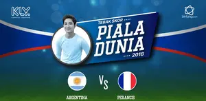 Malam hari nanti piala dunia 2018 sudah mulai memasuki babak penyisihan. Laga pertama pun akan mempertemukan Juara Grup C Perancis dengan Runner Up Grup D Argentina.