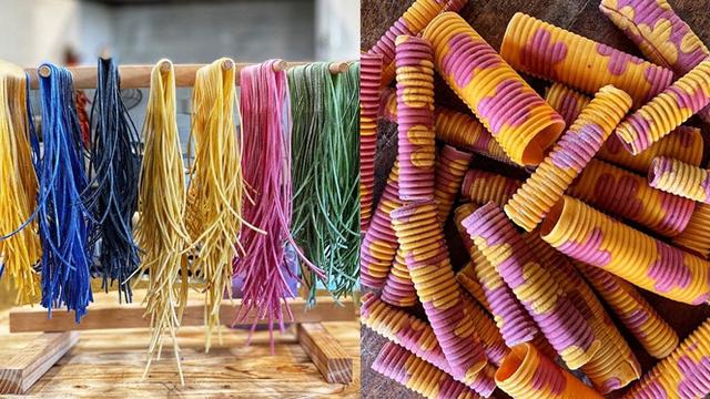 Koki Rumahan Ini Buat Pasta Berwarna yang Unik, 6 Hasilnya ...