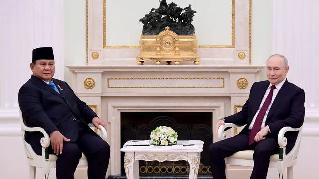 Pertemuan Prabowo dan Putin di Moskow