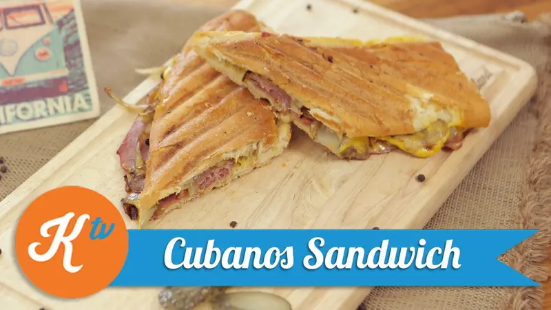Menu Sarapan Praktis dan Lengkap dengan Resep Cubanos Sandwich