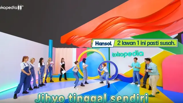 Mau Tahu Serunya TWICE dan Secret Number Ikutan Lomba 17an di Tokopedia WIB TV Show?