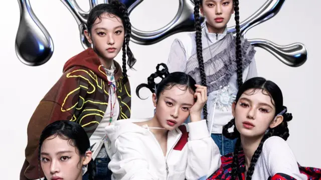 Minji, Hanni, Danielle, Haerin dan Hyein. (instagram/njz_official)