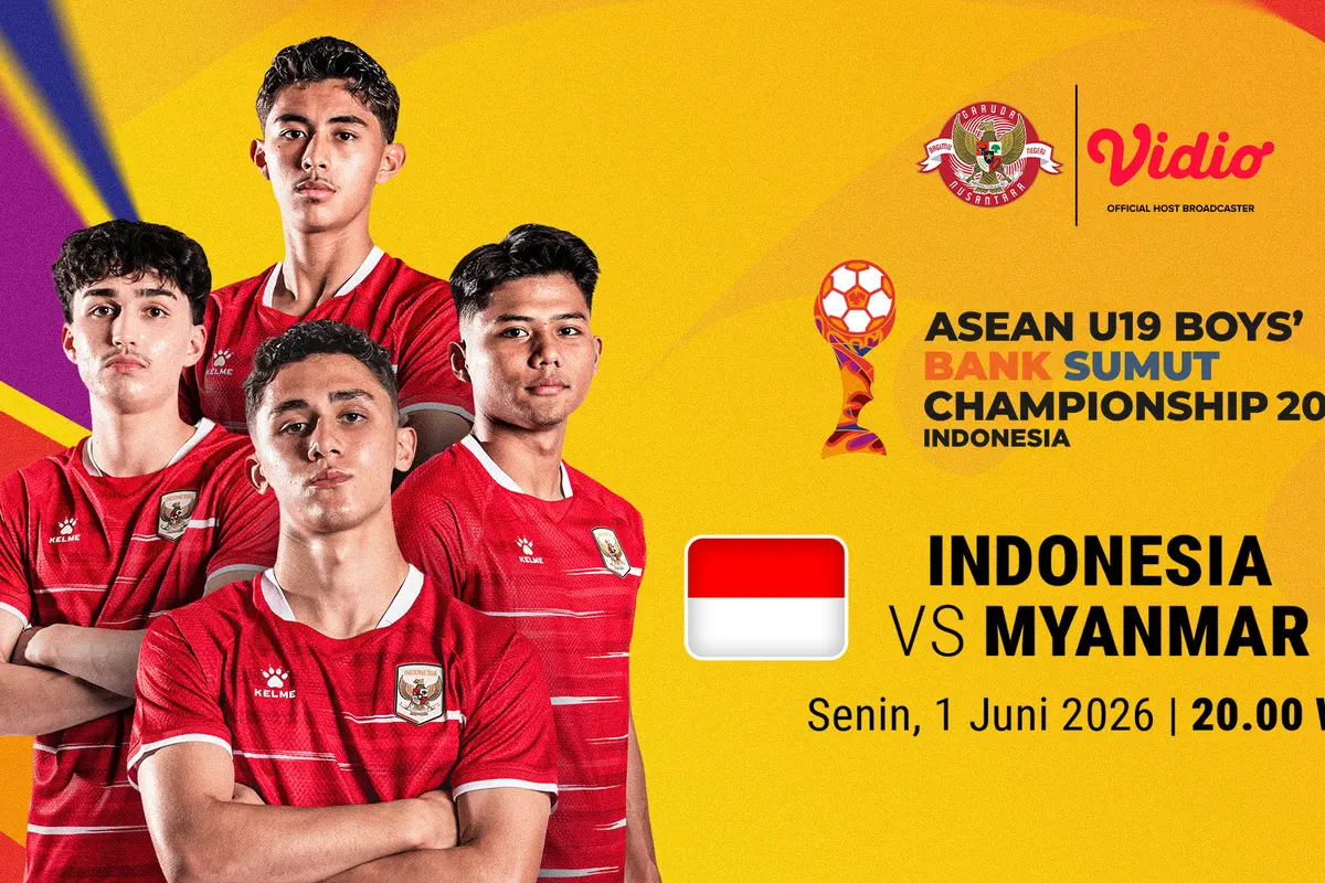 Indonesia vs Myanmar: ASEAN U19 Boys Championship 2026