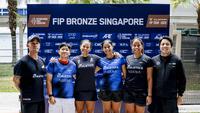 Sejarah Padel Indonesia Terjadi di Singapura, Pasangan MBB Athletics Tembus Semifinal Turnamen Padel Internasional FIP