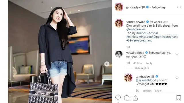 Sandra Dewi (Foto: Instagram/@sandradewi88)