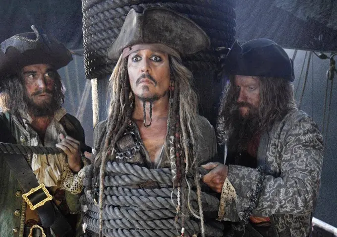 Pirates of the Caribbean: Salazar's Revenge atau Pirates of the Caribbean: Dead Men Tell No Tales. (Walt Disney Pictures)