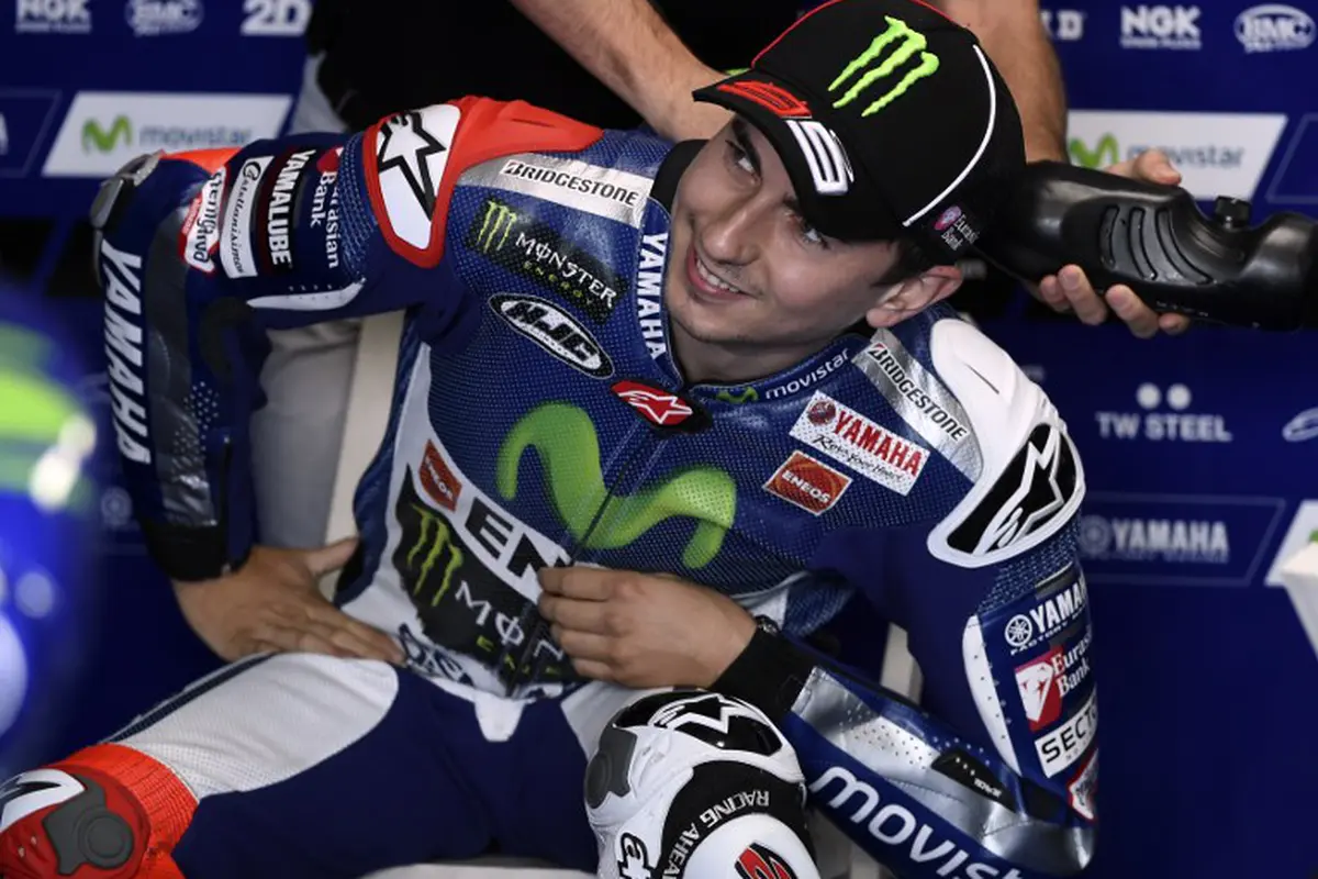 Jorge Lorenzo (AFP PHOTO / Saeed Khan)