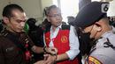 Terdakwa kasus obstruction of justice atau upaya untuk menghalang-halangi suatu proses hukum pada kasus pembunuhan Brigadir Nofriansyah Yosua Hutabarat atau Brigadir J, Agus Nurpatria bersiap untuk menjalani sidang lanjutan dengan agenda pembacaan tuntutan oleh Jaksa Penuntut Umum di Pengadilan Negeri Jakarta Selatan, Jumat (27/1/2023). Mantan Kepala Detasemen (Kaden) A Biro Paminal Polri tersebut dituntut 3 tahun penjara dan denda sebesar Rp 20 juta subsider 3 bulan kurungan. (Liputan6.com/Johan Tallo)