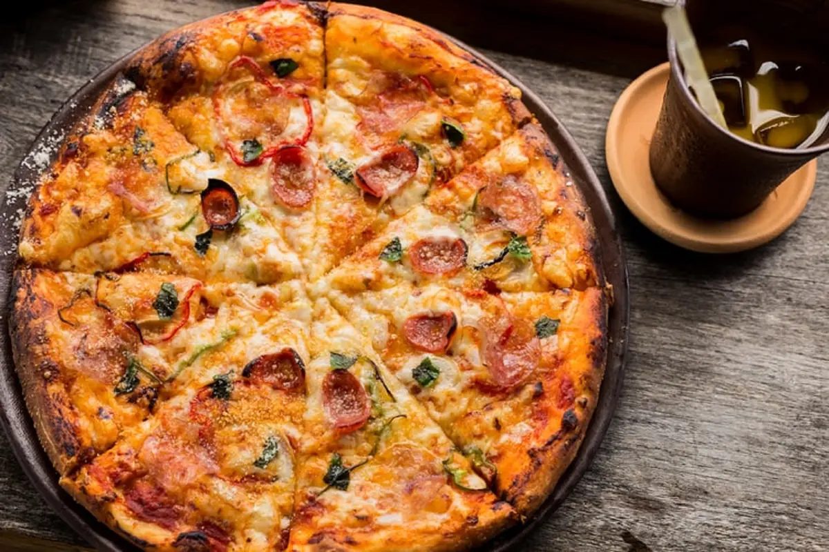 Ilustrasi pizza