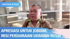Ketua DPP Bidang Hubungan Luar Negeri dan Diaspora Partai Hanura, Solon Sihombing mengapresiasi misi perdamaian yang dibawa Presiden Joko Widodo dalam kunjungan kerja ke Ukraina dan Rusia.