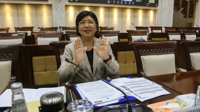 Destry Damayanti Jalani Fit and Proper Test Calon Gubernur BI