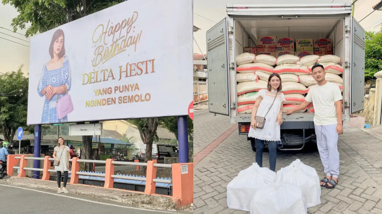 Crazy Rich Surabaya Ucapkan Selamat Ultah Untuk Istri Lewat Baliho