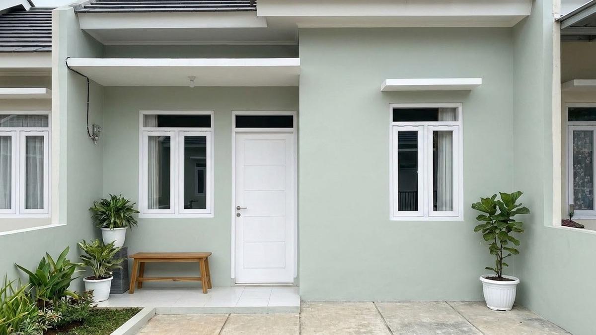10 Warna Cat Teras Rumah Subsidi Biar Naik Kelas Tampilannya, Referensi Fasad Lebih Mewah