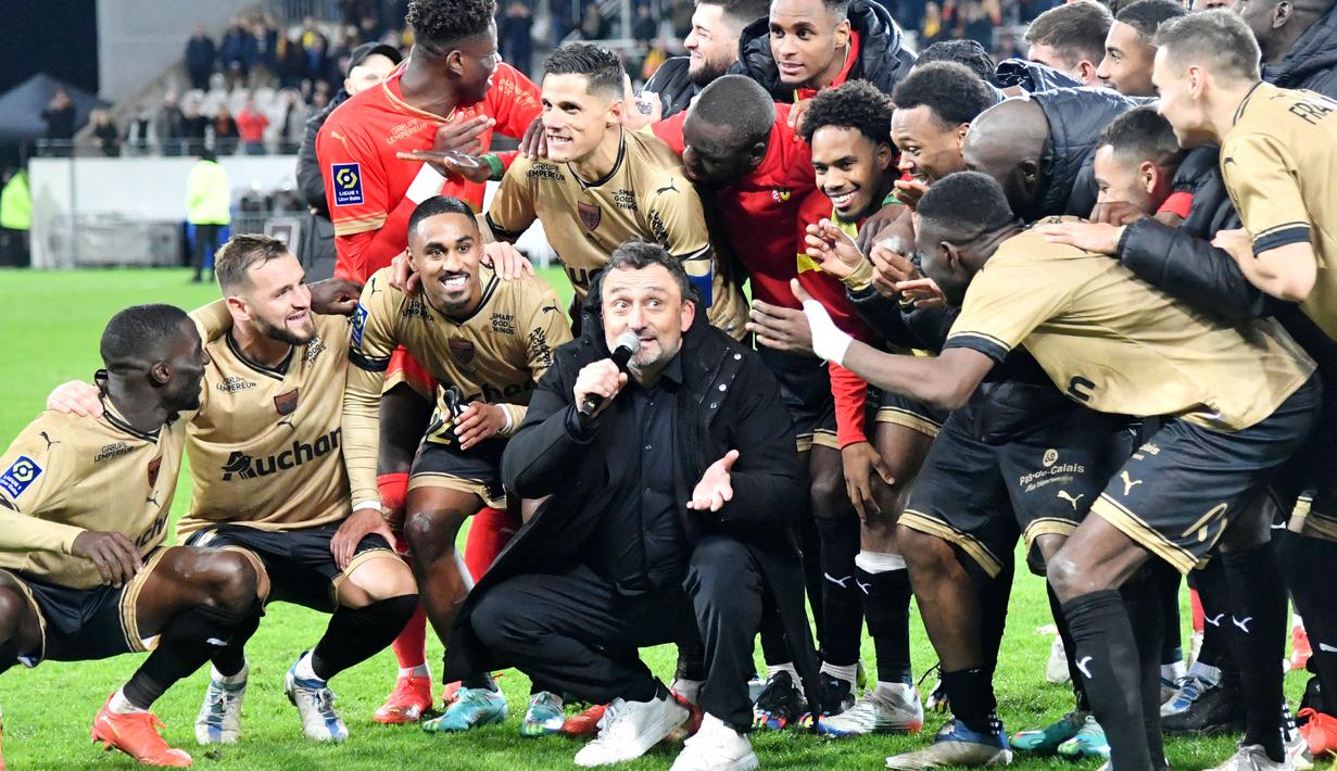 Paris Saint-Germain (PSG) akhirnya menelan kekalahan perdananya di Liga Prancis musim ini. (AFP/Francois Lo Presti)