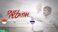 Pelatih timnas Indonesia, Indra Sjafri, akan beradu taktik dengan pelatih timnas Thailand, Alexandre Gama, pada Final Piala AFF U-22, Selasa (26/2/2019) di Olympic Stadium, Phnom Penh. (Bola.com/Dody Iryawan)