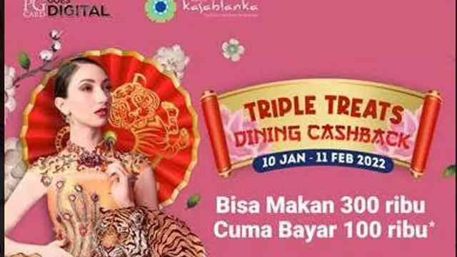 Sambut Imlek, Kota Kasablanka Tawarkan Program Dining Cashback di 90 Restoran