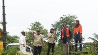 Pusat Pengurangan Risiko Bencana (PRRB) Universitas Indonesia (UI) terjun ke lapangan untuk memeriksa kondisi tumpahan minyak dari pipa milik PT Vale Indonesia Tbk (INCO). (Foto: istimewa)