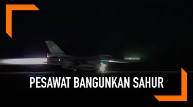 Jajaran Angkatan Udara Indonesia ternyata memiliki sebuah tradisi untuk membangunkan sahur dengan pasawat tempur. Suara gemuruh dari pesawat tempur milik TNI AU ini terdengar cukup keras bagi warga di Yogyakarta.