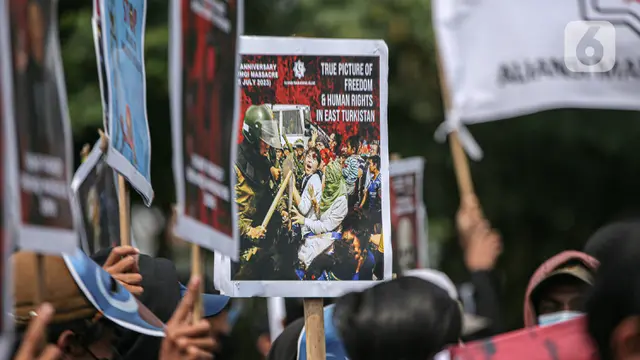 Aksi Solidaritas untuk Muslim Uighur