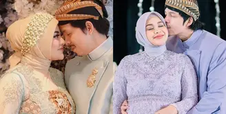 Lihat di sini beberapa potret gaya keluarga Aurel-Atta di acara Mitoni baby Ameena dan baby number 2.