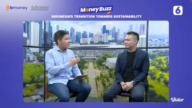 Program Money Buzz: Indonesia’s Transition Towards Sustainability, Selasa (24/1/2023) (Foto: Tangkapan Layar/Pipit I.R)