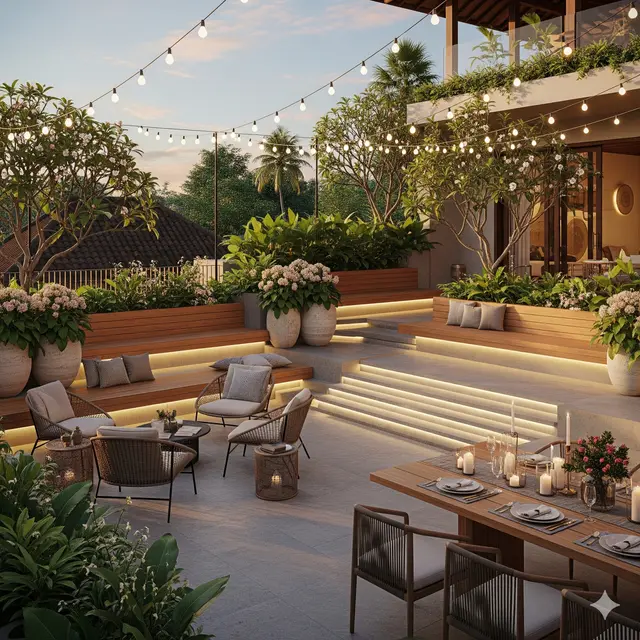 Model Teras Rumah yang Bisa Buat Arisan. Gemini