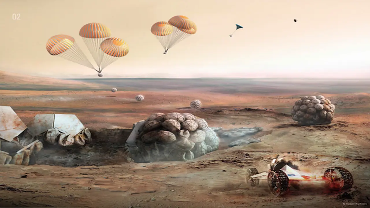 Keren, Arsitek Inggris `Sulap` Planet Mars jadi Pemukiman Mewah