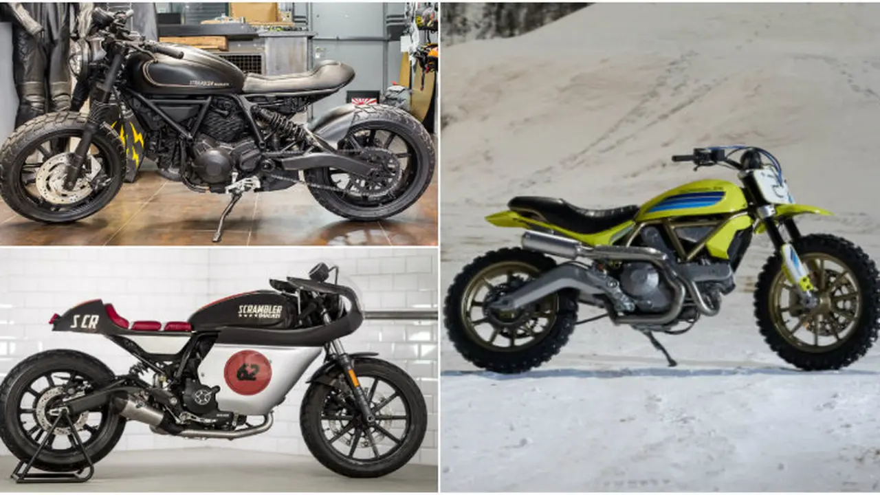 Ducati Pamer Tiga Modifikasi Scrambler Sixty2